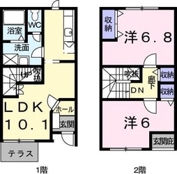 モアステージIIの物件間取画像